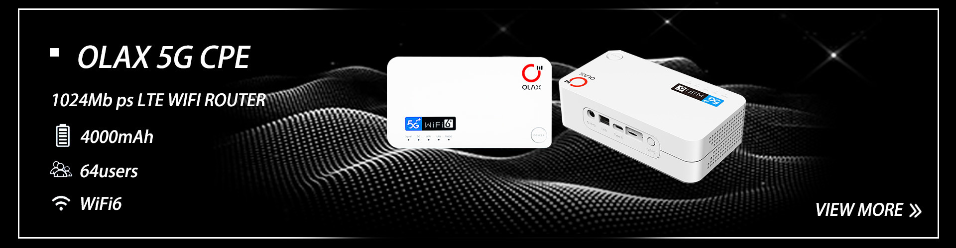 गुणवत्ता पोर्टेबल वाईफाई राउटर कारखाना