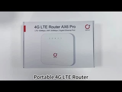 होम Olax Ax6 प्रो 300Mbps Cat4 4000mah वायरलेस 4G LTE CPE वाईफ़ाई राउटर