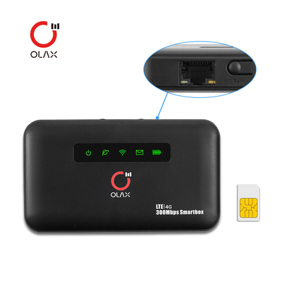 OLAX MF6875 मल्टी ऑपरेटर्स सिम कार्ड स्लॉट के साथ खुला पोर्टेबल वाईफाई राउटर