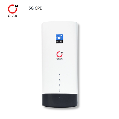 Olax G5018 इनडोर 2.4g&amp;5g इनडोर वाईफाई6 राउटर वायरलेस मॉडेम सीपीई सिम कार्ड स्लॉट के साथ एंटीना पोर्ट