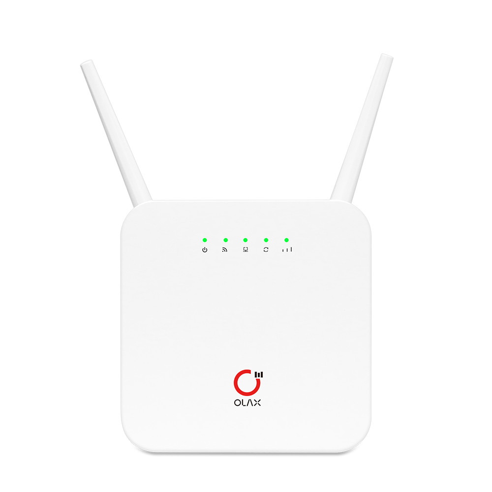 Router Rj OEM सिम कार्ड वायरलेस वाईफाई राउटर खुला 4G राउटर RJ45 पोर्ट OLAX AX6 PRO